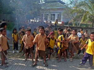 Central Lombok School Children
